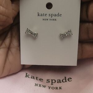 KATE SPADE. READY SET BOW EARRINGS NWR